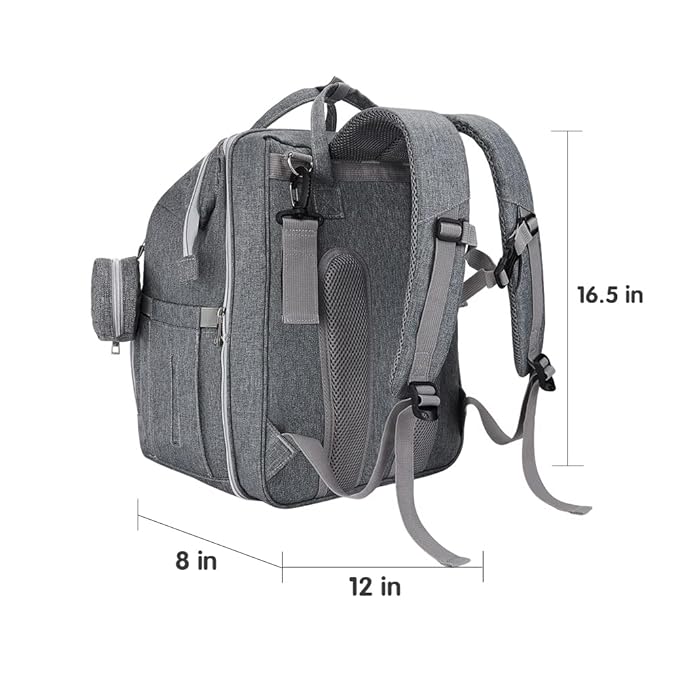 DERJUNSTAR Diaper Bag Backpack – Large Capacity Baby Diaper Bag - Image 4