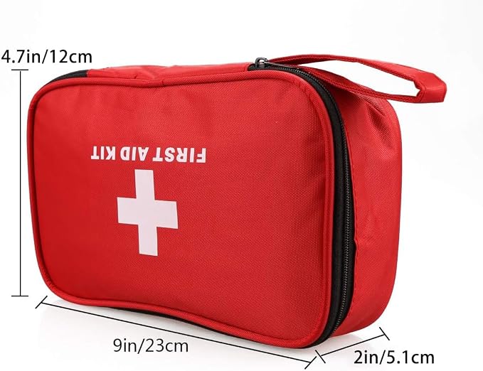 AOUTACC Compact First Aid Empty Pouch, Nylon Lightweight First Aid Bag - Image 2