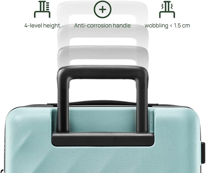 Trunk Luggage 22 Inch, Small Checked Luggage - Image 5