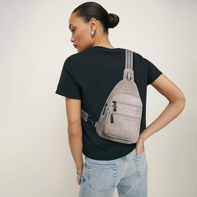 Sling Bag for Women Crossbody Bags Fanny Packs Sling Purse Backpack Shoulder - Image 8
