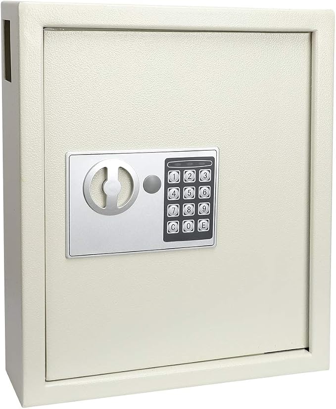 KYODOLED Electronic 40 Key Cabinet Wall Mount, Digital Key Safe Lock Box by KYODOLED