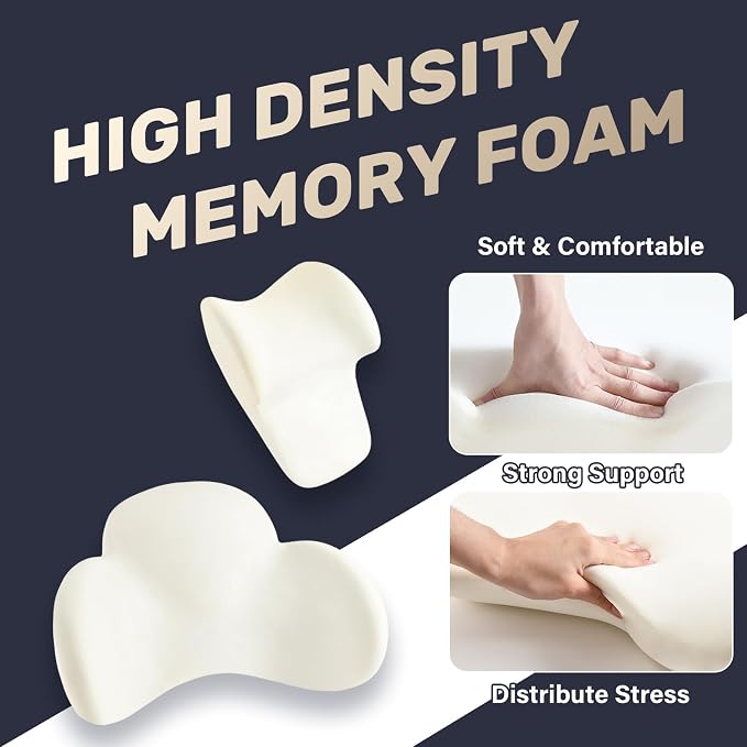 Coverado Lumbar Support and Headrest Pillow - Image 3