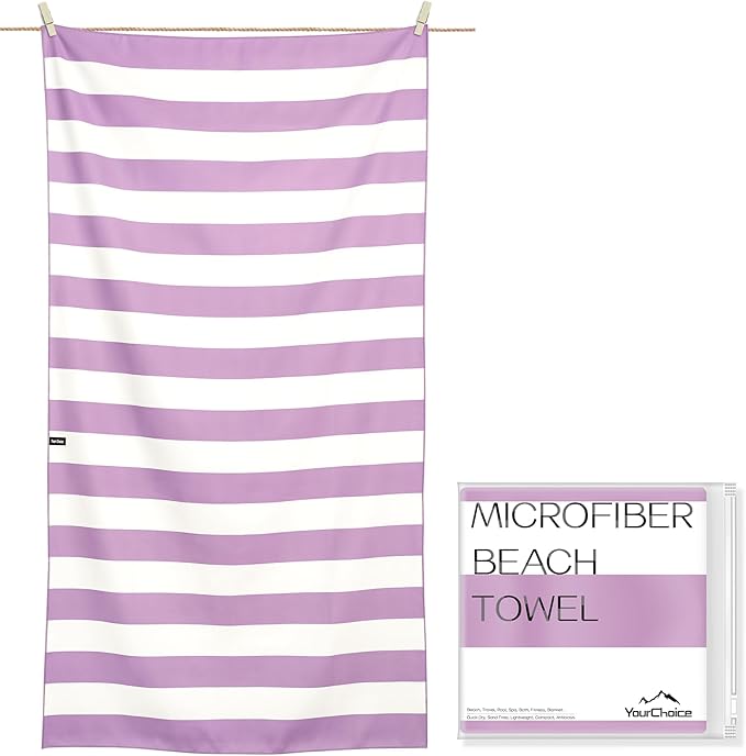 Your Choice Microfiber Quick Dry Sand-Free Beach Towel by YourChoice
