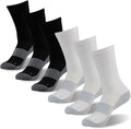 FOOTPLUS Hiking Copper Compression Socks, Unisex Cushioned Sole Arch Support by FOOTPLUS