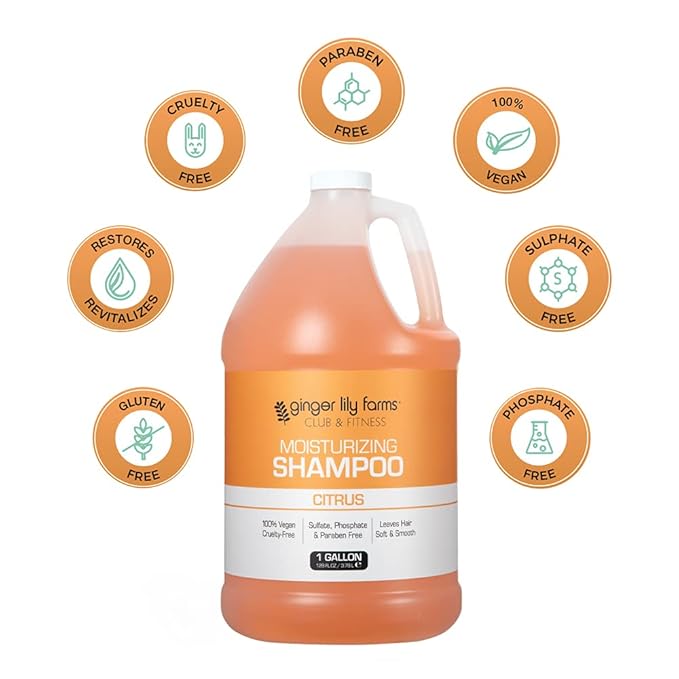 Ginger Lily Farms Club & Fitness Moisturizing Shampoo - Image 4