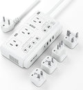 220v to 110v Voltage Converter Adapter: International US to Europe Travel Power by Unknown