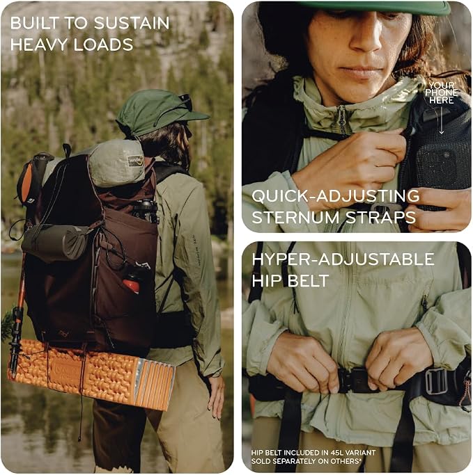 Peak Design Outdoor Backpack 25L, Compact and Lightweight Frameless Daypack - Image 4