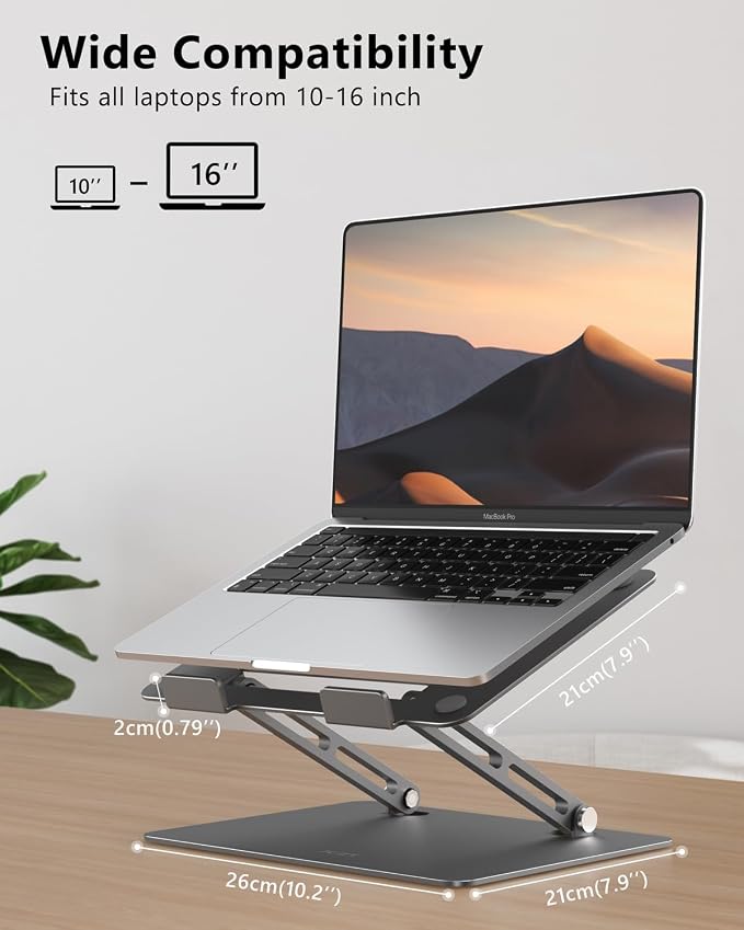 Aluminum Laptop Stand, Laptop Stand - Image 5