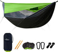Camping Hammock with Mosquito Net and Sunshade, Backpacking Hammock with Ridge by TravelBird