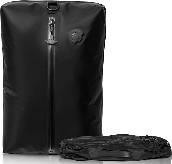 BAGAIL TPU Vacuum Bag for Travel, Reusable Compression Bag by BAGAIL