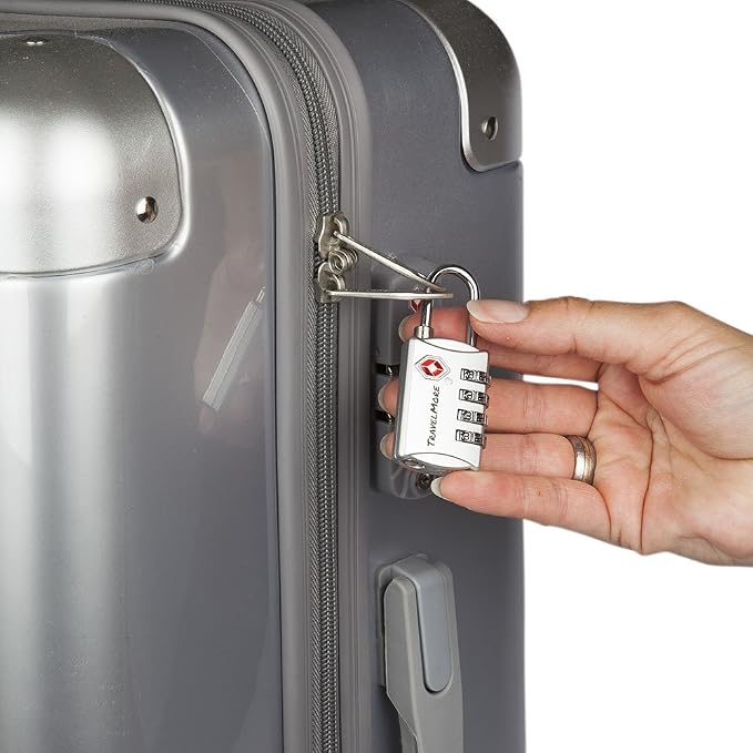 5 Pack TSA Luggage Locks with 4 Digit Combination – Heavy Duty Set Your Own - Image 7