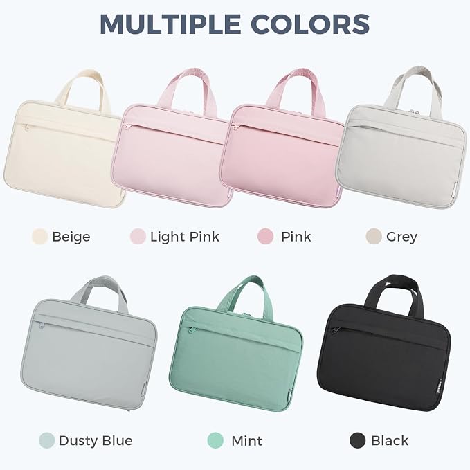 Toiletry Bag For women, Portable Hanging Organizer, 4 Leakproof Compartment for - Image 8