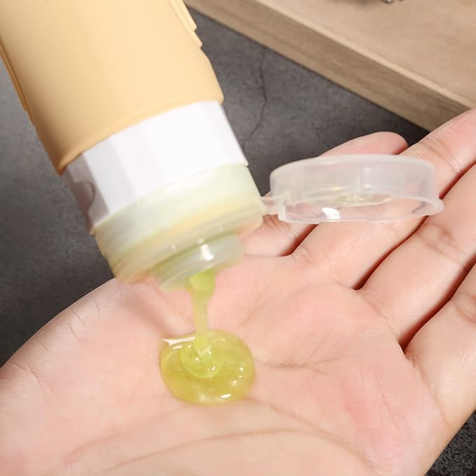 Travel Bottles for Toiletries, Tsa Approved 3oz Travel Size Containers BPA Free - Image 4