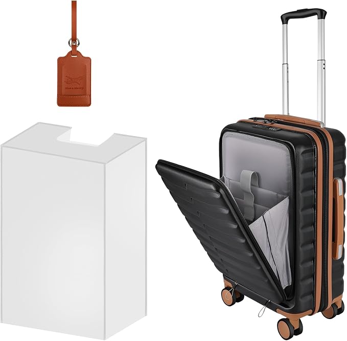22×14×9 Airline Approved Carry On Expandable Luggage by WireHot