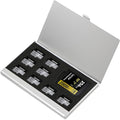 Aluminum SD Card Case, 9Slots Ultrathin SD Card Holder, Memory Card Storage by Unknown