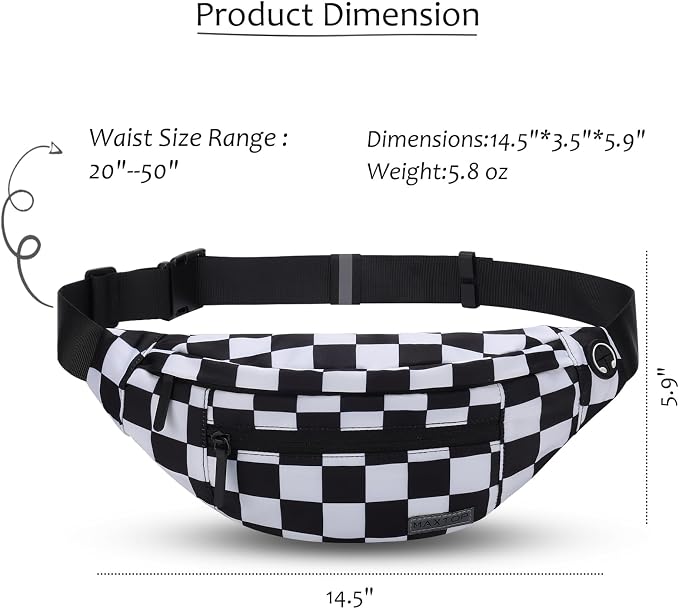MAXTOP Large Crossbody Fanny Pack - Image 5