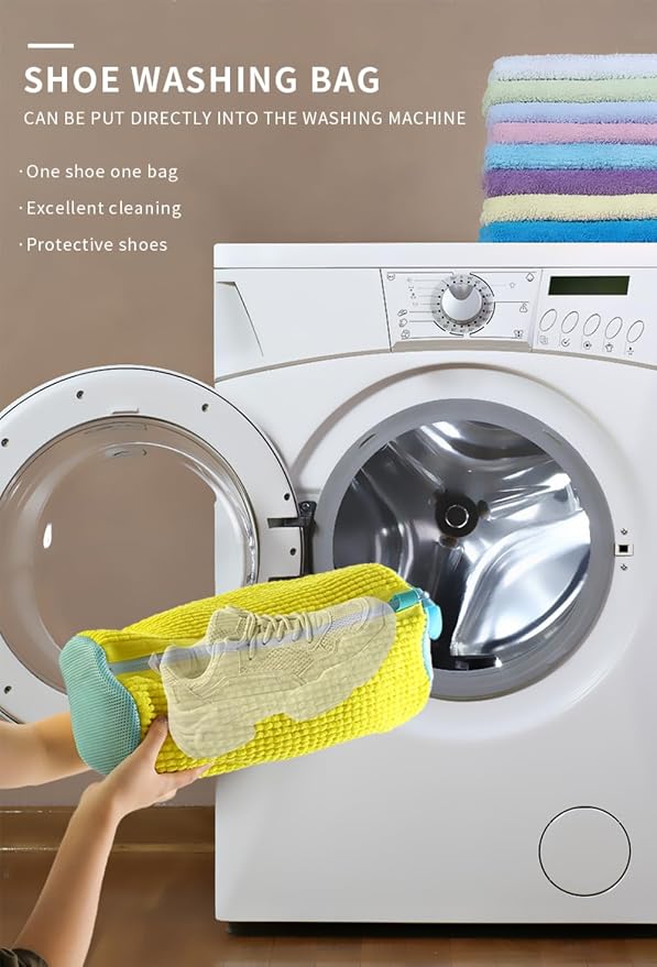 Shoe Washing Machine Bags 2 PCS – Premium, Durable Laundry Bags - Image 4