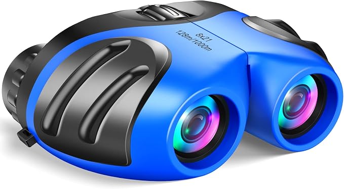 LET'S GO! Binocular for Kids, Compact High Resolution Shockproof Binoculars by LETSGO