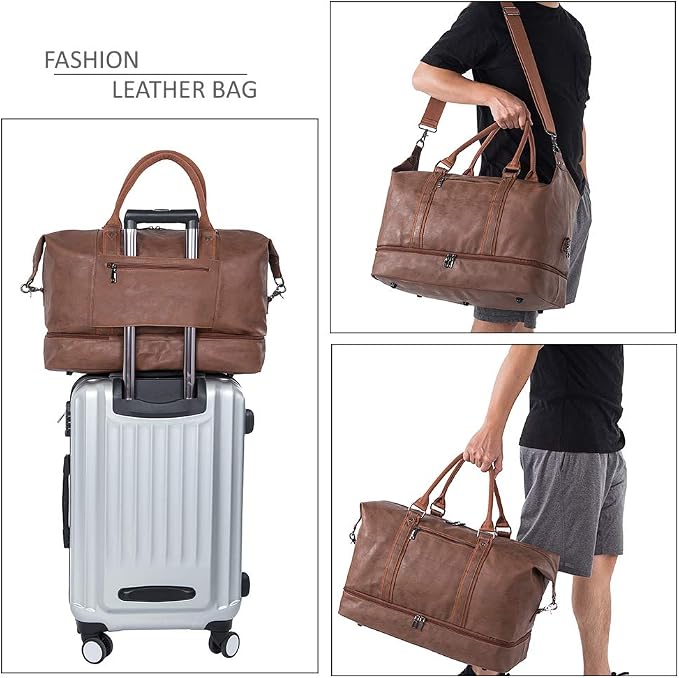 Weekender Overnight Bag Carry On Bag Travel Bag - Image 7