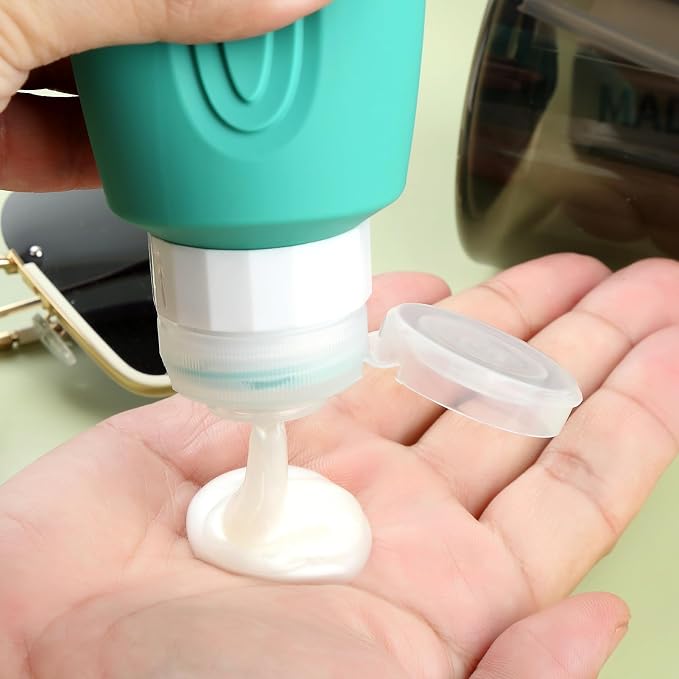 Travel Bottles for Toiletries, Large 6oz Oversize Containers, BPA Free Leak - Image 4