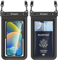 Floating Waterproof Phone Pouch 2 Pack by Rynapac