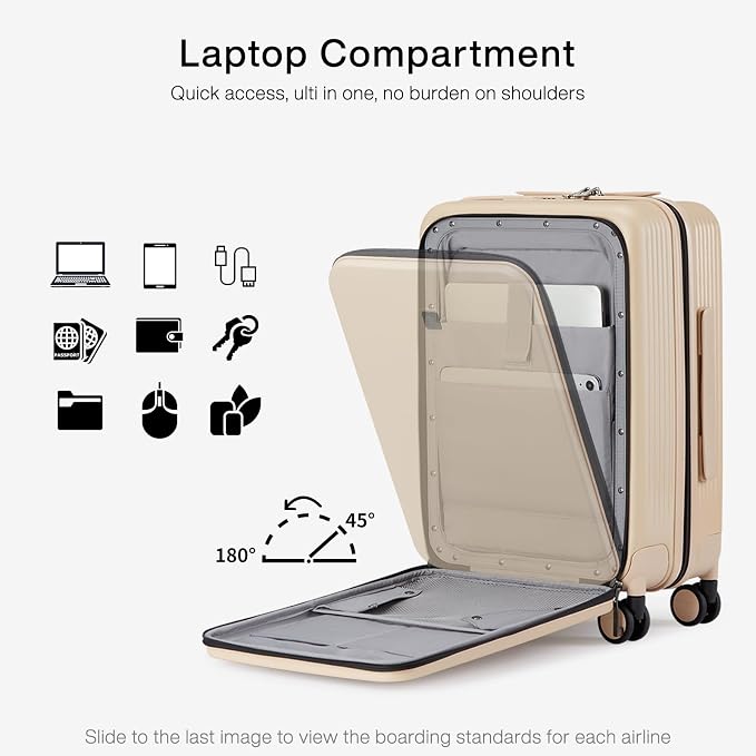 Hanke Grace Carry On Luggage - Image 10