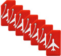 7 Pack Silicone Luggage Tag Baggage Handbag Travel Suitcase Tags by MODENGKONGJIAN