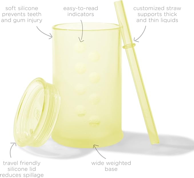 Olababy Clear View Silicone Training Cup - Image 2