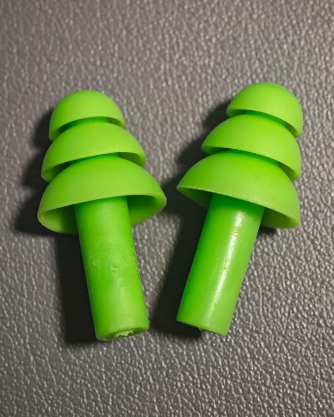 10 Pairs Noise Cancelling Ear Plugs, Premium Soft Silicone, Waterproof - Image 5
