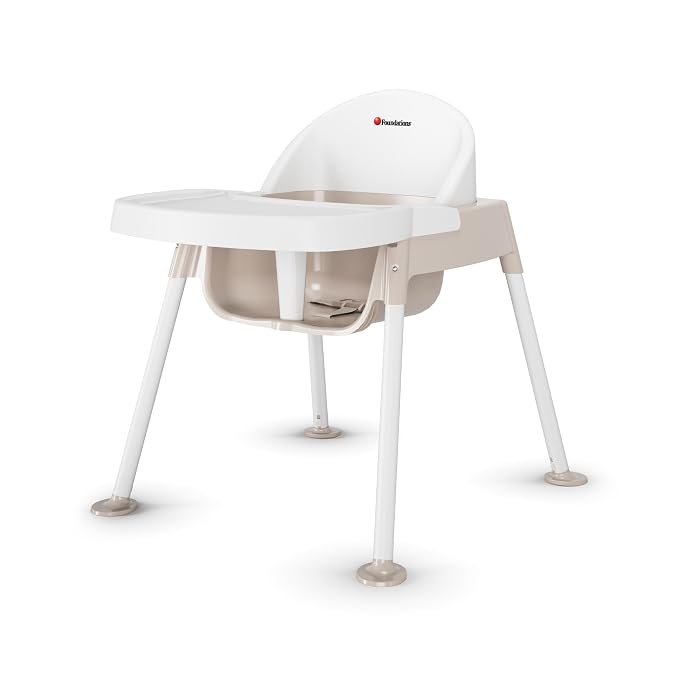 Foundations Secure Sitter 13" Feeding Chair, Stable “No Tip” Feet, 3-Point by FoundationsChildrensProducts