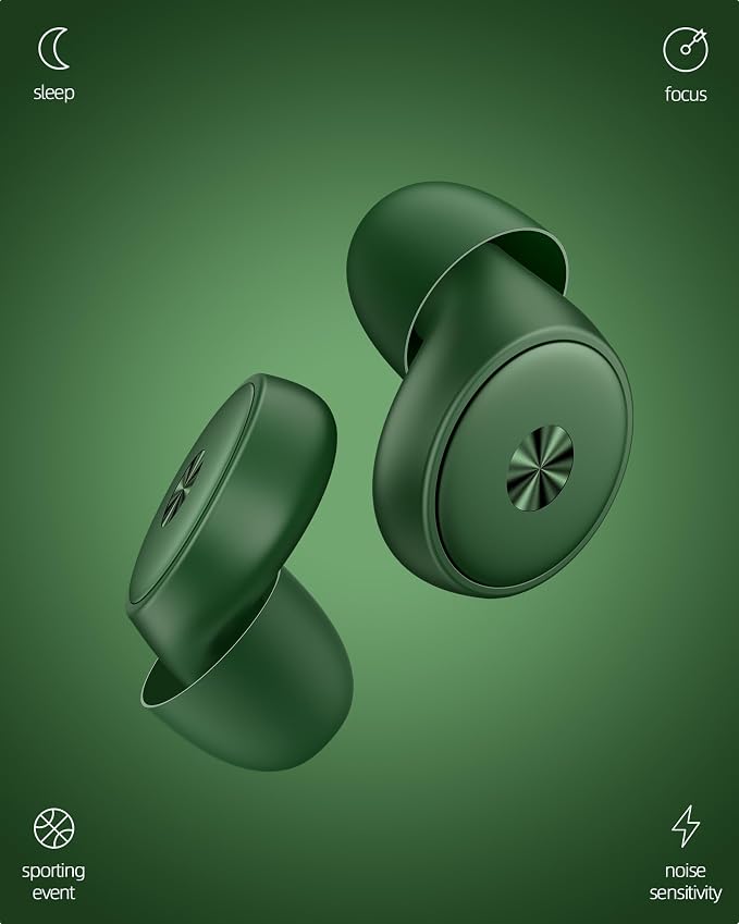 45dB Ear Plugs for Sleeping 0.1oz Ultra-Comfy Noise Cancelling Ear Plugs for - Image 5