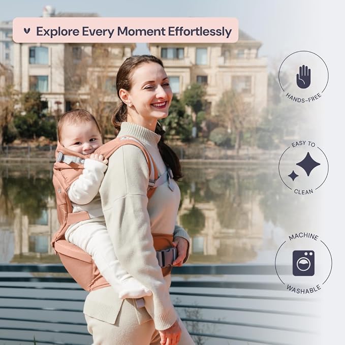BabbleRoo Grow Carrier – 6-in-1 Baby Carrier - Image 7