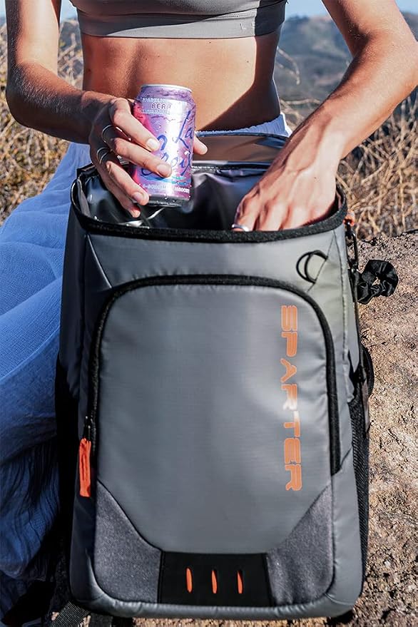SPARTER Backpack Cooler Insulated Leak Proof 33/49 Cans, 2 Insulated - Image 8