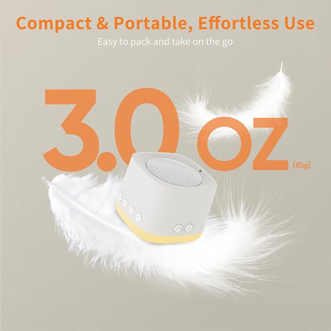 Portable White Noise Machine, Mini Sound Machine - Image 2