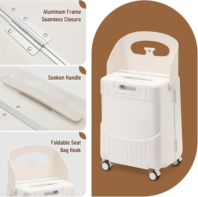 22'' Hardside Ride-On Suitcase - Image 3