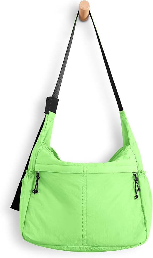 ODODOS 20L Crossbody Tote Bag Large Capacity Lightweight Hobo Shoulder Sling by ODODOS