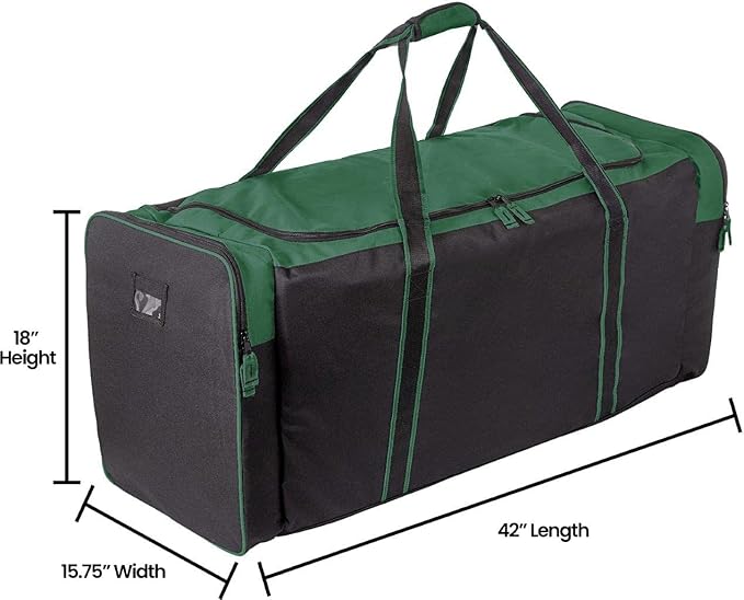 Jetstream Heavy Duty Multi Pocket Durable Sports Gym Equipment Travel Duffel Bag - Image 5