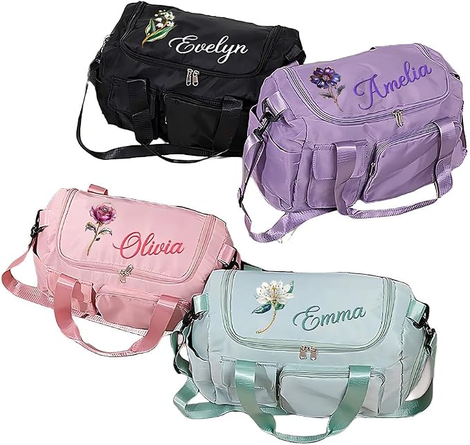 CALLIE Personalized Travel Duffle Bag by Callie