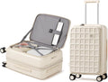 aji Expandable Top Opening Carry On Luggage Airline Approved, 20 Inch by AJIVALUESTYLISHQUALITY