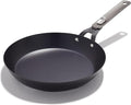 OXO Outdoor Pre-Seasoned Carbon Steel 10" Frying Pan Skillet, Detachable Handle by OXO