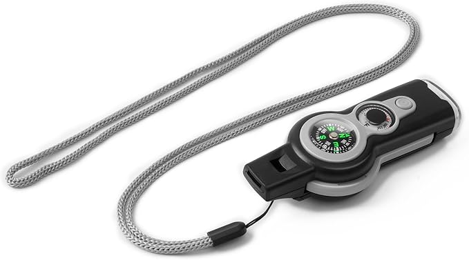 Emergency Survival Function Whistle, Outdoor Multifunctional Tool Safety Whistle - Image 3