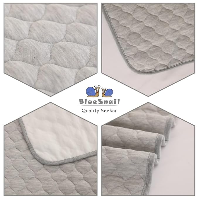 BlueSnail Washable Underpads, Waterproof, Portable and Reusable Incontinence - Image 2