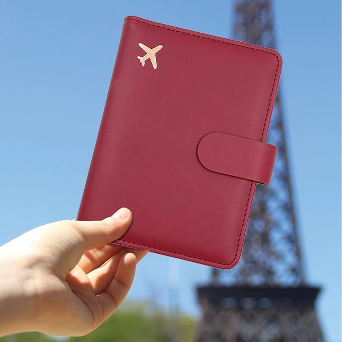 Melsbrinna Premium Leather Passport Holder Covers Case, Waterproof Rfid - Image 7