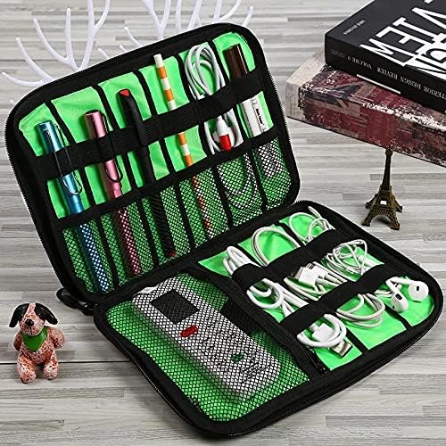 1pack Travel Electronics Cable Organizer Bag Portable Storage Case - Image 3