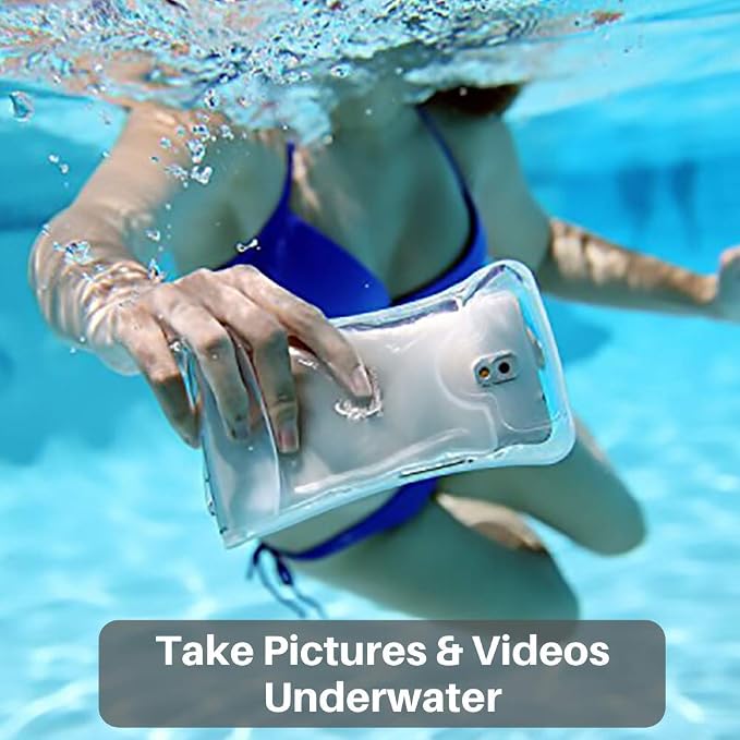 AquaVault 100% Waterproof Floating Smart Phone Case & Money Pouch - Image 3