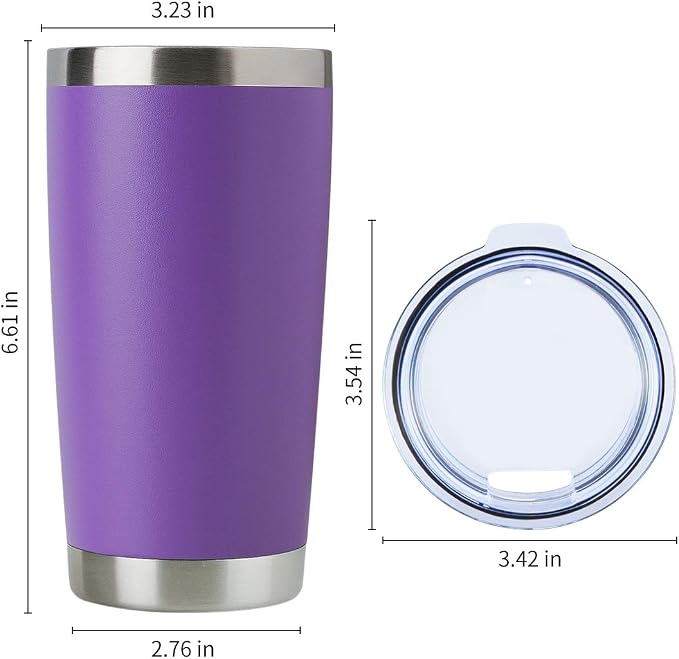 DOMICARE 20oz Stainless Steel Tumbler Bulk - Image 5