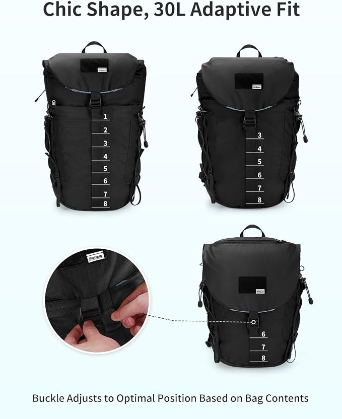 Blue Quartz Hiking Backpack 30L Lightweight Packable Backpack - Image 3