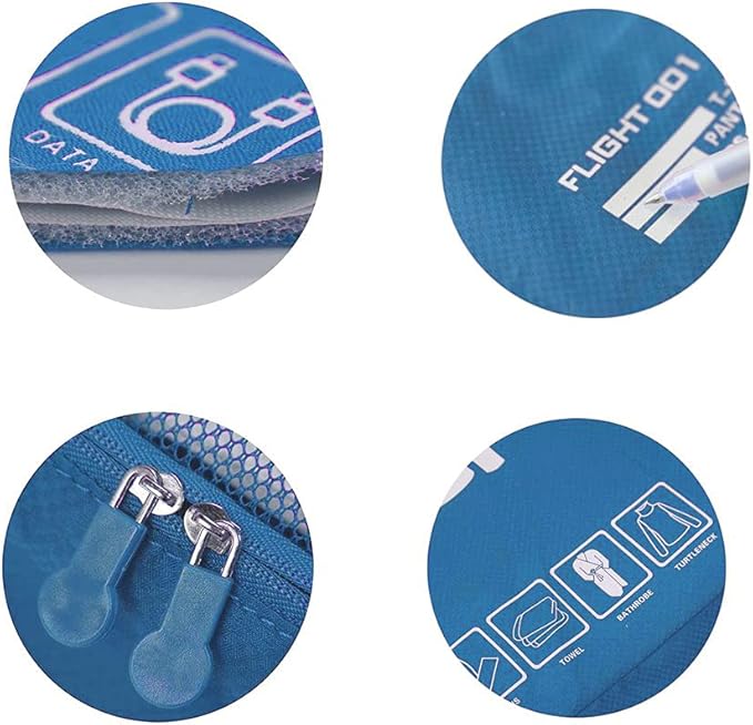 Packing Cubes Set Travel Luggage Organizers Suitcase Lightweight Accessories - Image 5