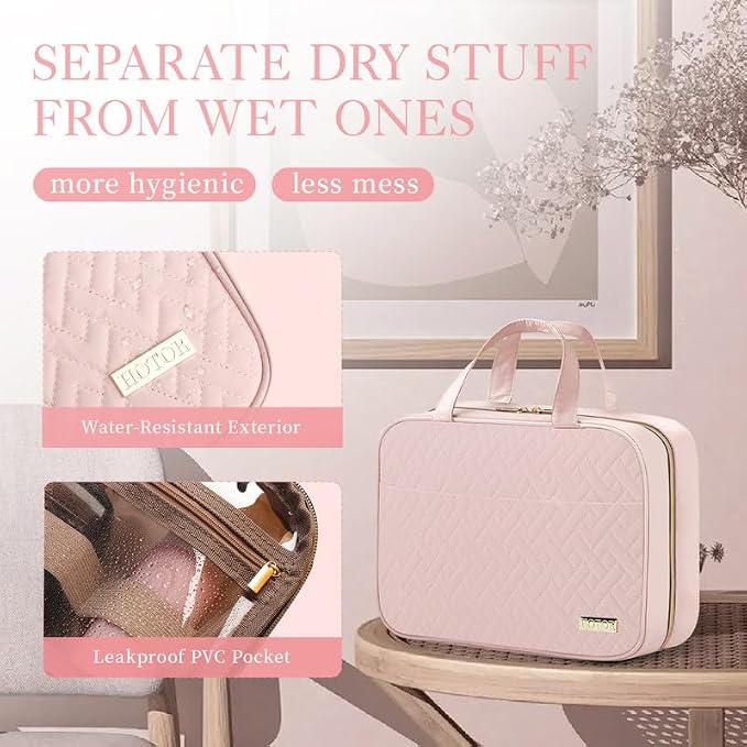 HOTOR Travel Toiletry Bag w/Hanging Hook - Image 6