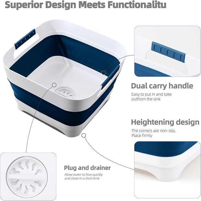 Collapsible Wash Basin for Baby Bottles - Image 3
